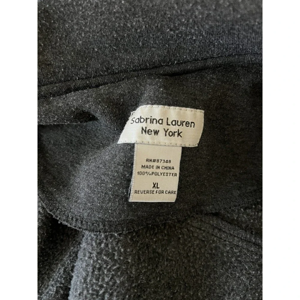 Sabrina Lauren New York Women's Gray Belted Coat